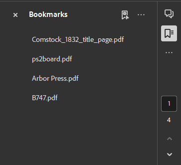 PDF Bookmarks